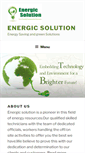 Mobile Screenshot of energicsolution.com