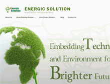 Tablet Screenshot of energicsolution.com